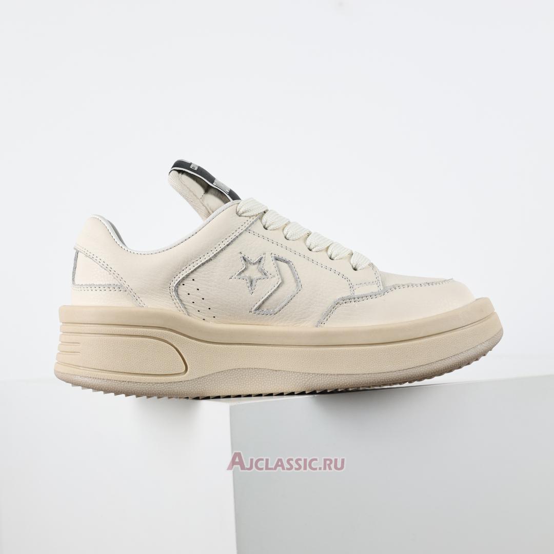 New Rick Owens x DRKSHDW TURBOWPN Low "Egret" 172343C-3 Shoes