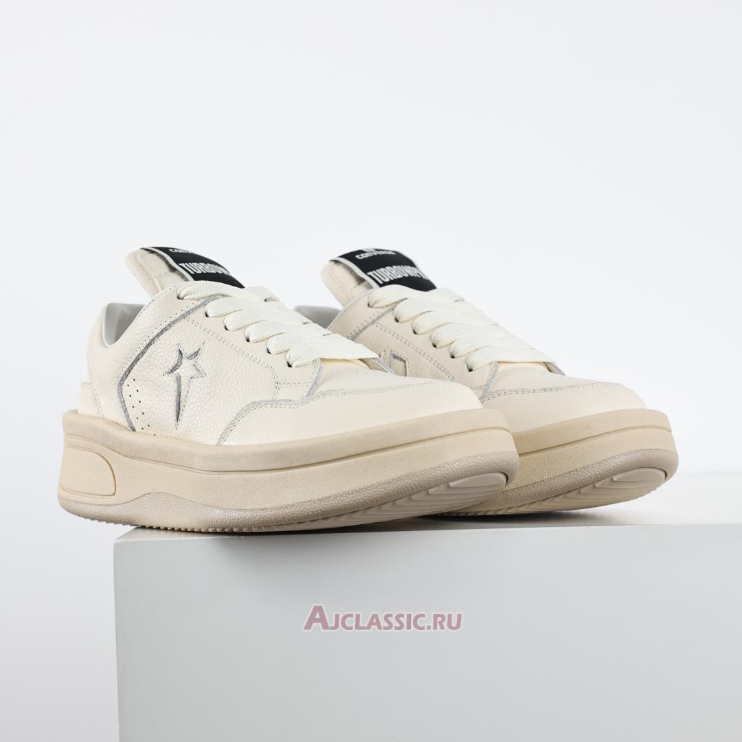 New Rick Owens x DRKSHDW TURBOWPN Low "Egret" 172343C-3 Shoes