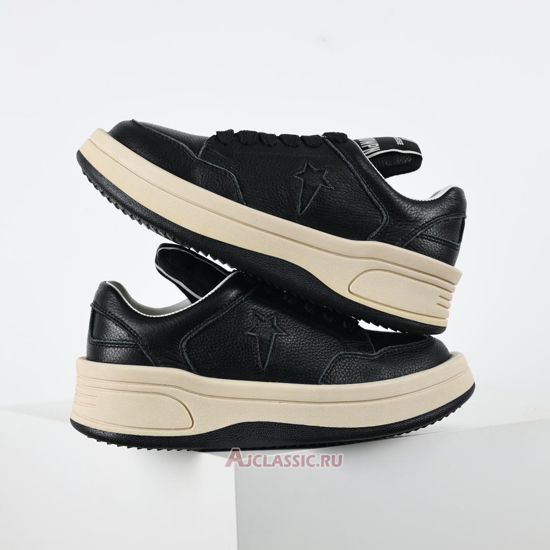 New Rick Owens x DRKSHDW TURBOWPN Low "Black" 172342C-2 Shoes