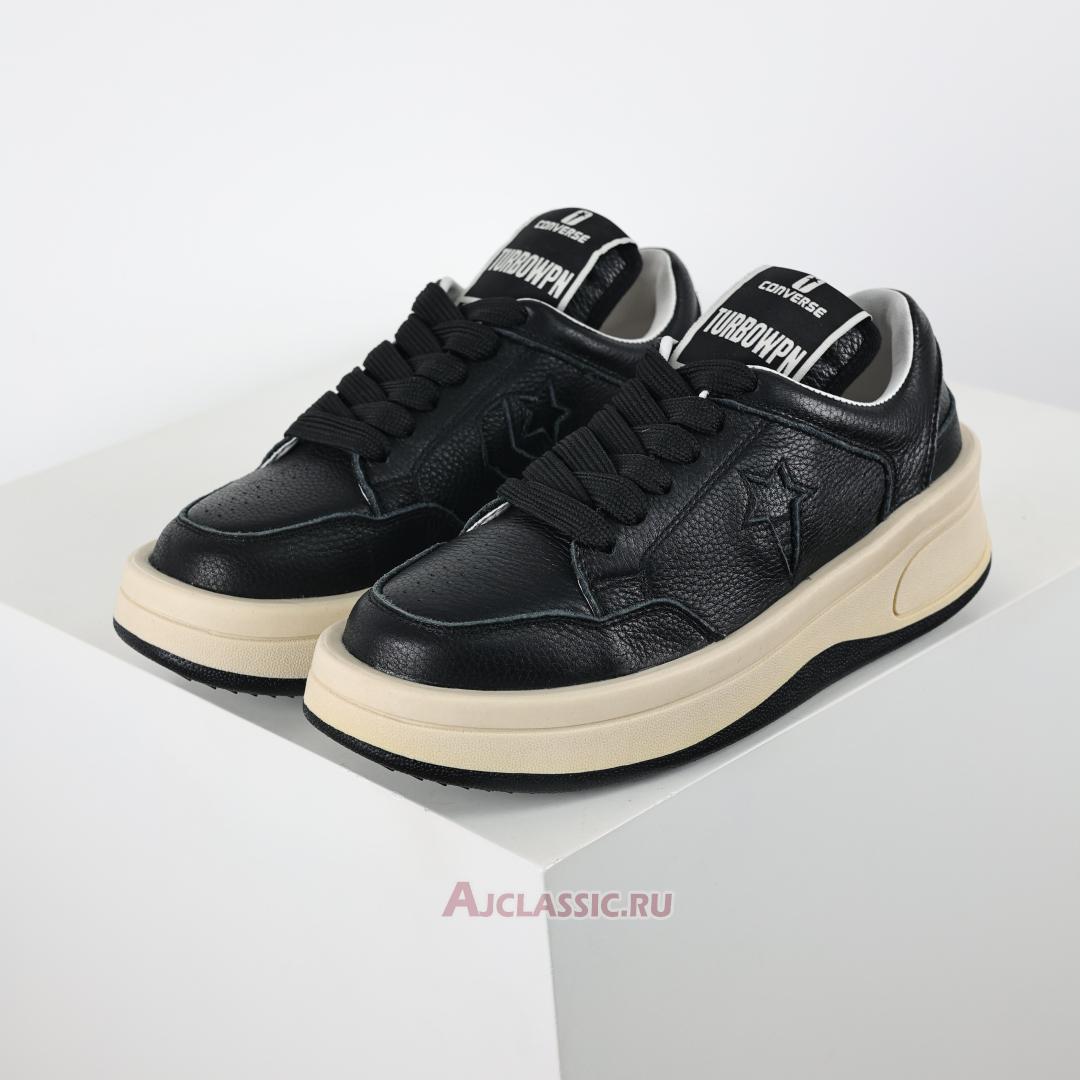 New Rick Owens x DRKSHDW TURBOWPN Low "Black" 172342C-2 Shoes