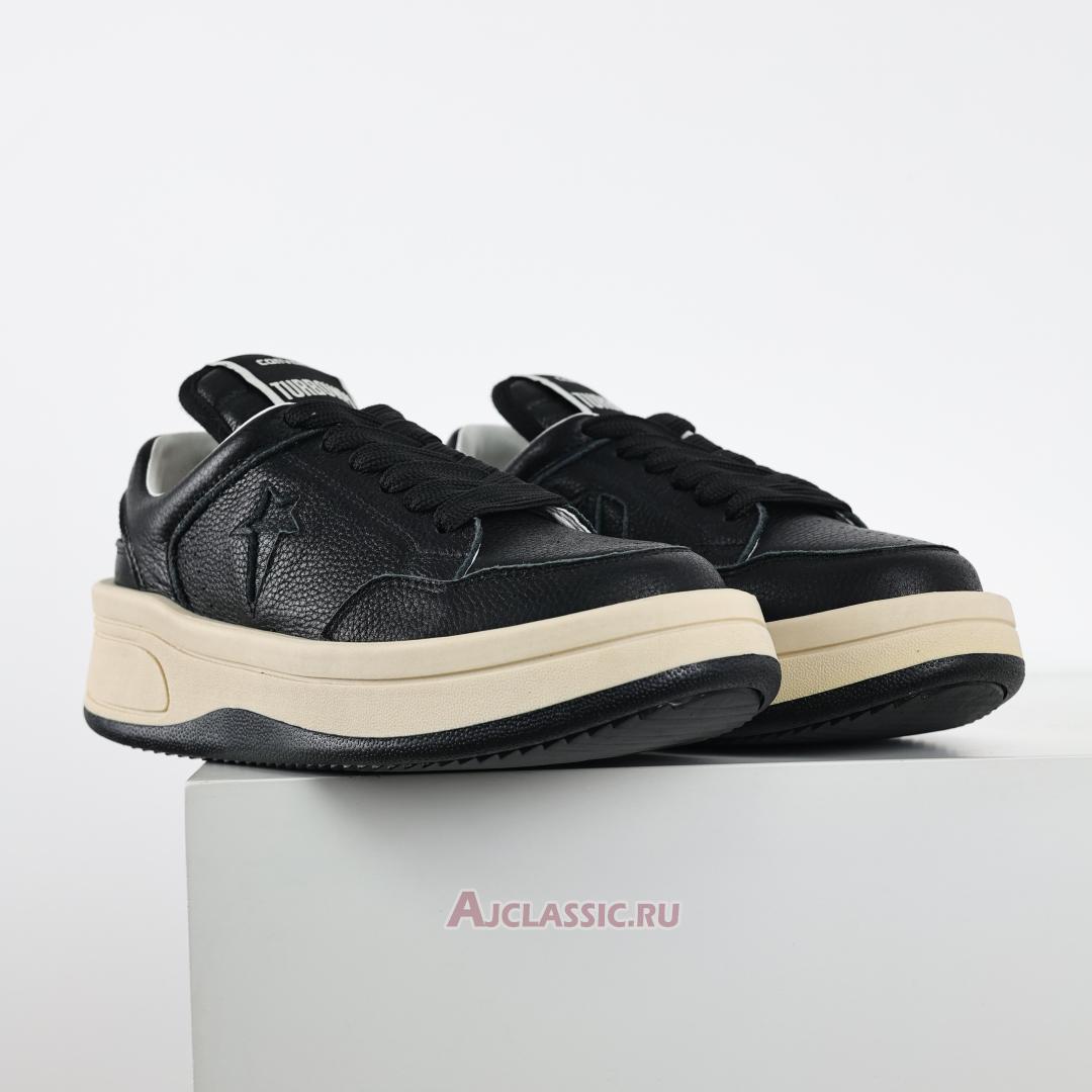 New Rick Owens x DRKSHDW TURBOWPN Low "Black" 172342C-2 Shoes