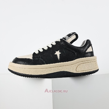 Buy Rick Owens x DRKSHDW TURBOWPN Low Black Cloud Cream Black DC02BX945CA03R0-921-2 Quality Reps Replicas Shoes