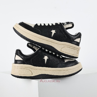 Buy Rick Owens x DRKSHDW TURBOWPN Low Black Cloud Cream Black DC02BX945CA03R0-921-2 Quality Reps Replicas Shoes