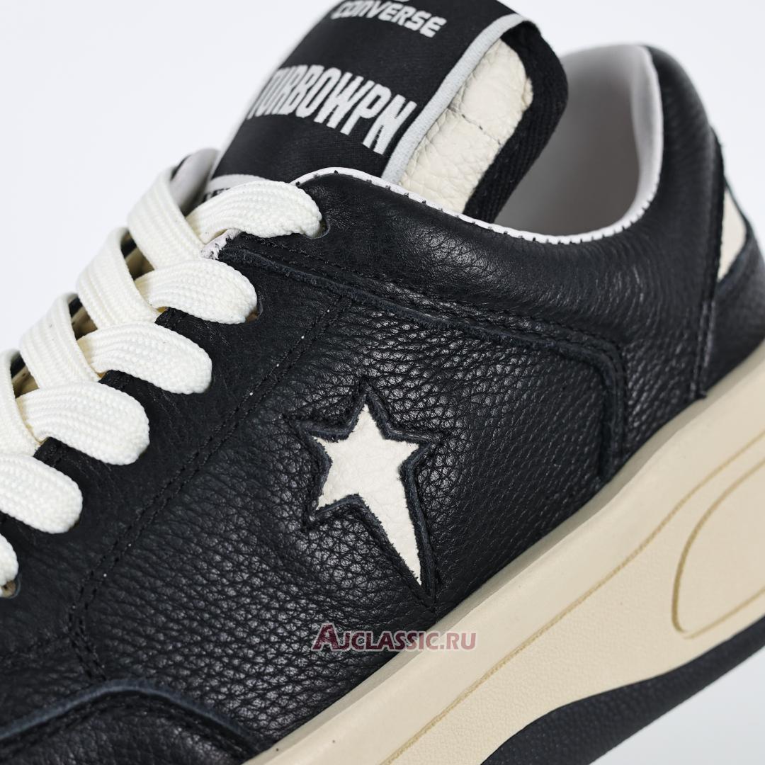 New Rick Owens x DRKSHDW TURBOWPN Low "Black Cloud Cream" DC02BX945CA03R0-921-2 Shoes