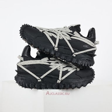 Buy Rick Owens x Moncler Trailgrip Megalace Black Black MU02D4M10M4321-999 Quality Reps Replicas Shoes