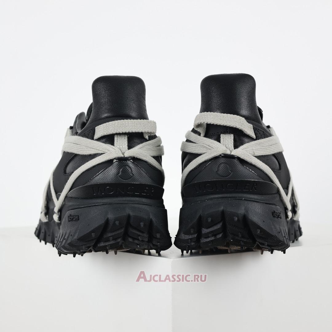 New Rick Owens x Moncler Trailgrip Megalace "Black" MU02D4M10M4321-999 Shoes