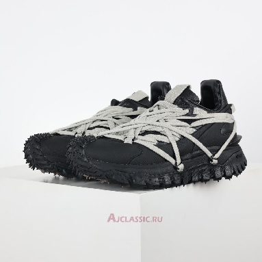 Buy Rick Owens x Moncler Trailgrip Megalace Black Black MU02D4M10M4321-999 Quality Reps Replicas Shoes