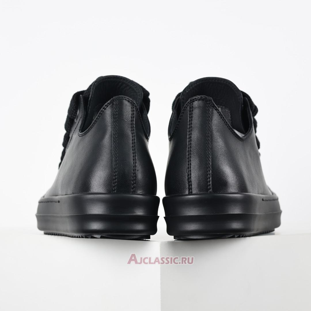 New Rick Owens Lido Jumbo Laced Low "Black" RR01D3893LCOW2-9999 Shoes