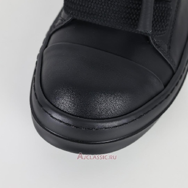 Buy Rick Owens Lido Jumbo Laced Low Black Black RR01D3893LCOW2-9999 Quality Reps Replicas Shoes