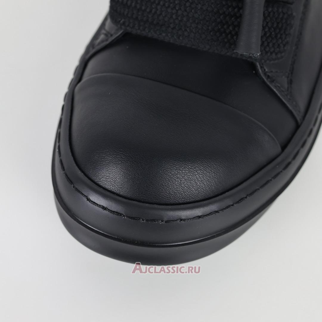 New Rick Owens Lido Jumbo Laced Low "Black" RR01D3893LCOW2-9999 Shoes