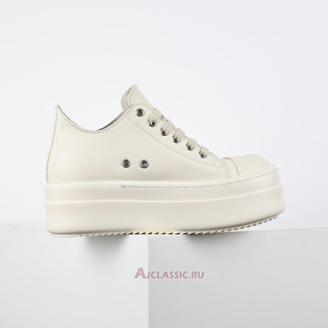 New Rick Owens Hollywood Low "Milk" RP01E7876LCO-1111 Shoes