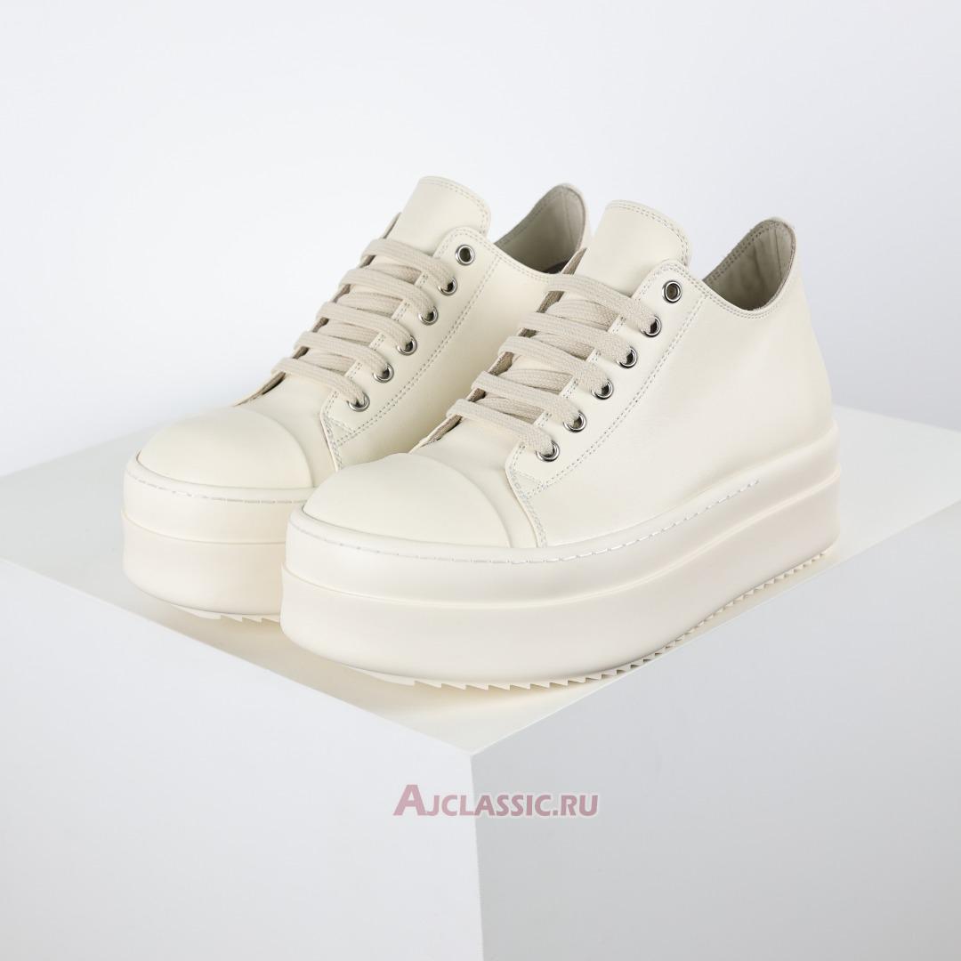 New Rick Owens Hollywood Low "Milk" RP01E7876LCO-1111 Shoes