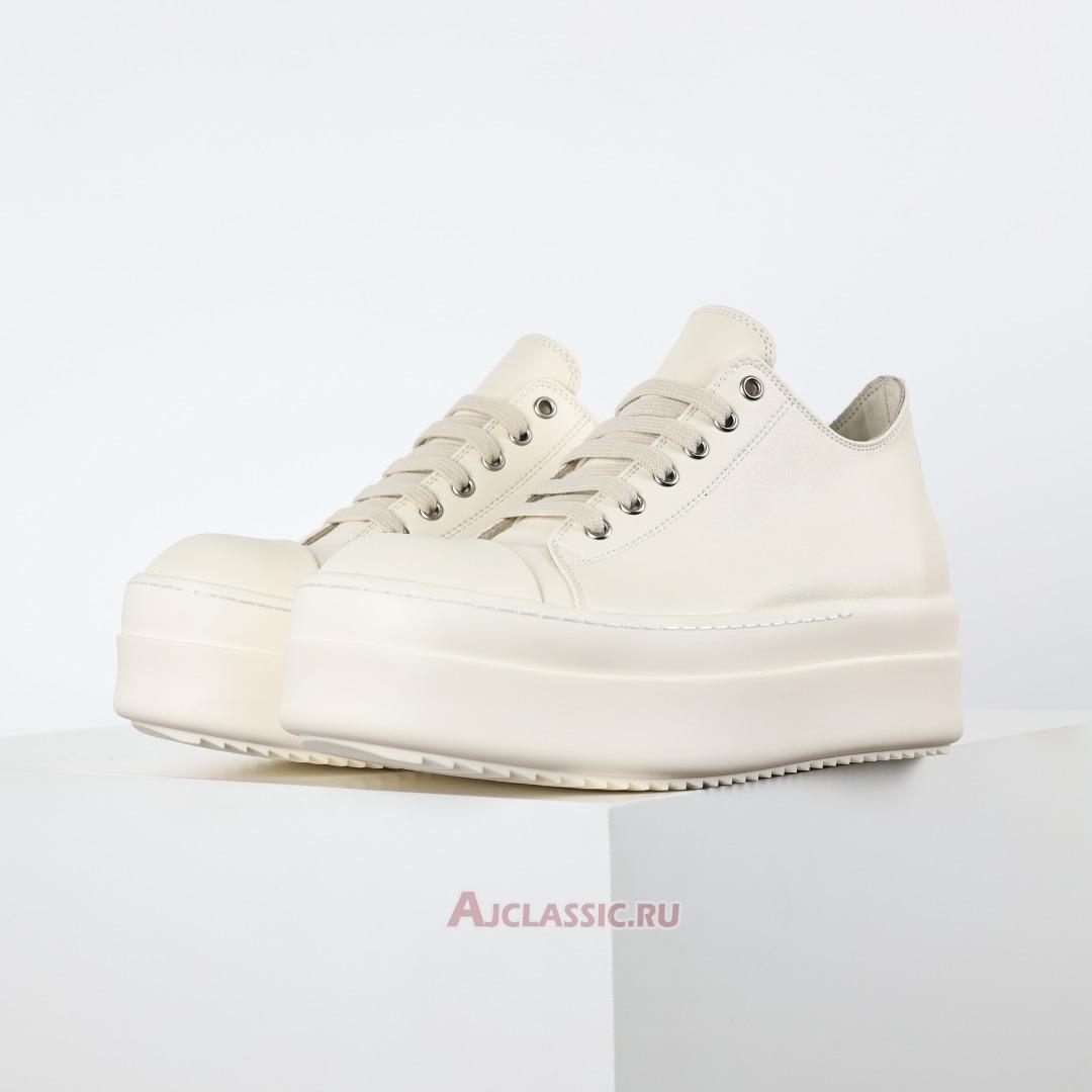 New Rick Owens Hollywood Low "Milk" RP01E7876LCO-1111 Shoes