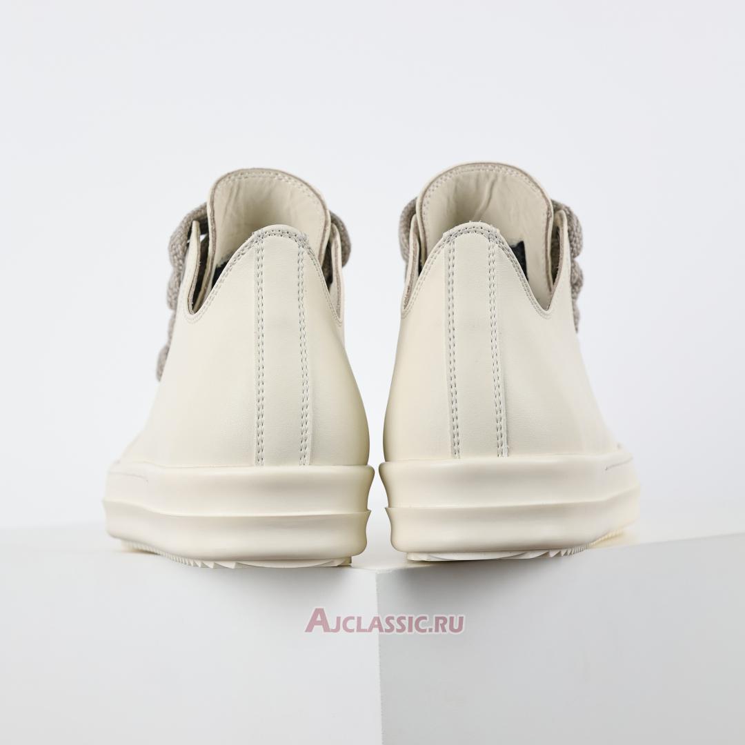 New Rick Owens Porterville Jumbo Laced Low "Milk" RU02D6893LCOW2-11811 Shoes
