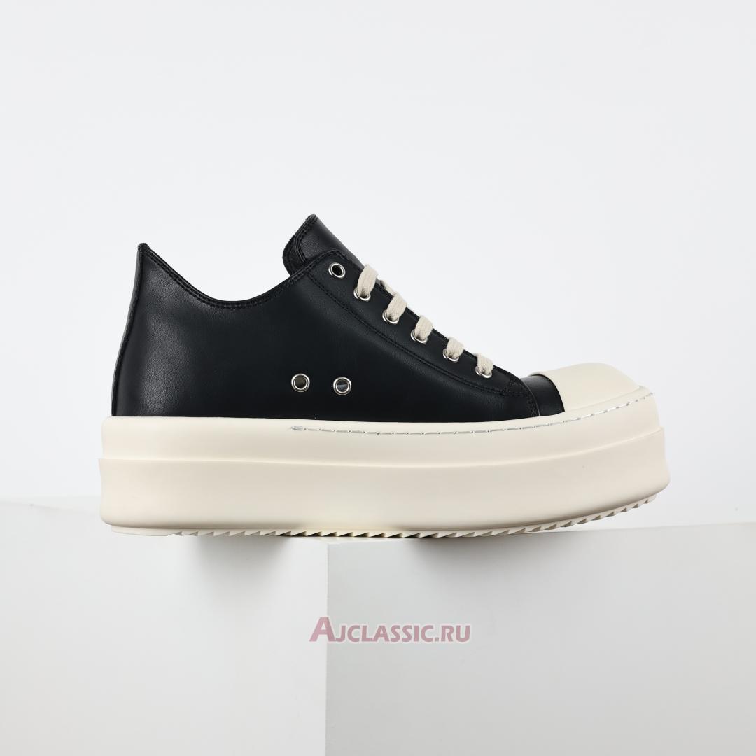 New Rick Owens Hollywood Low "Black Milk" RP01E7876LCO-911 Shoes