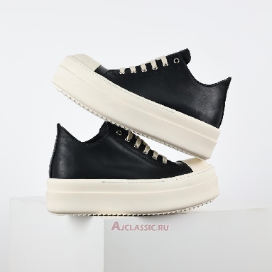 Buy Rick Owens Hollywood Low Black Milk Black RP01E7876LCO-911 Quality Reps Replicas Shoes