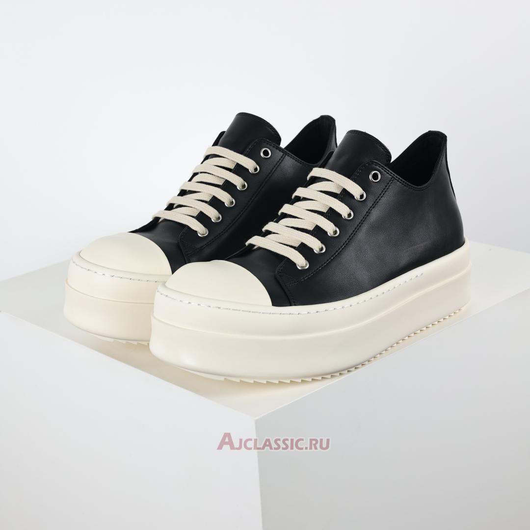 New Rick Owens Hollywood Low "Black Milk" RP01E7876LCO-911 Shoes