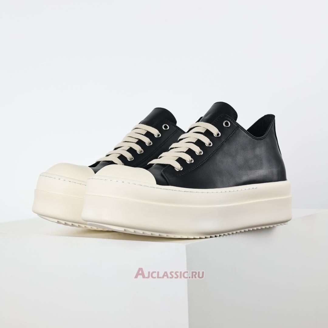 New Rick Owens Hollywood Low "Black Milk" RP01E7876LCO-911 Shoes