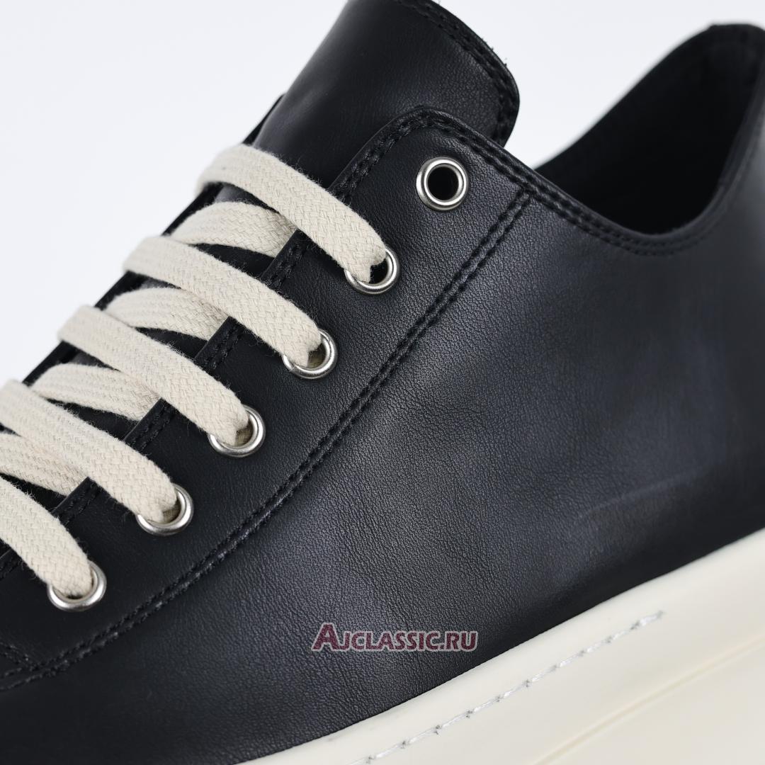 New Rick Owens Hollywood Low "Black Milk" RP01E7876LCO-911 Shoes