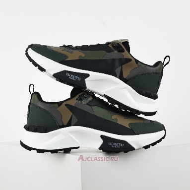 Buy Valentino Garavani True Act Low-Top Camouflage Sneaker Military Green Green 5Y2S0I62UPS_ZH9 Quality Reps Replicas Shoes