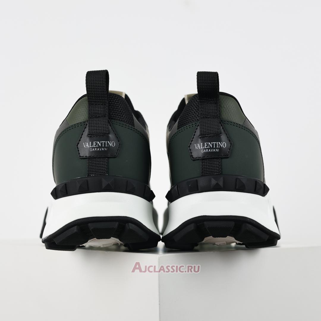 New Valentino Garavani True Act Low-Top Camouflage Sneaker "Military Green" 5Y2S0I62UPS_ZH9 Shoes