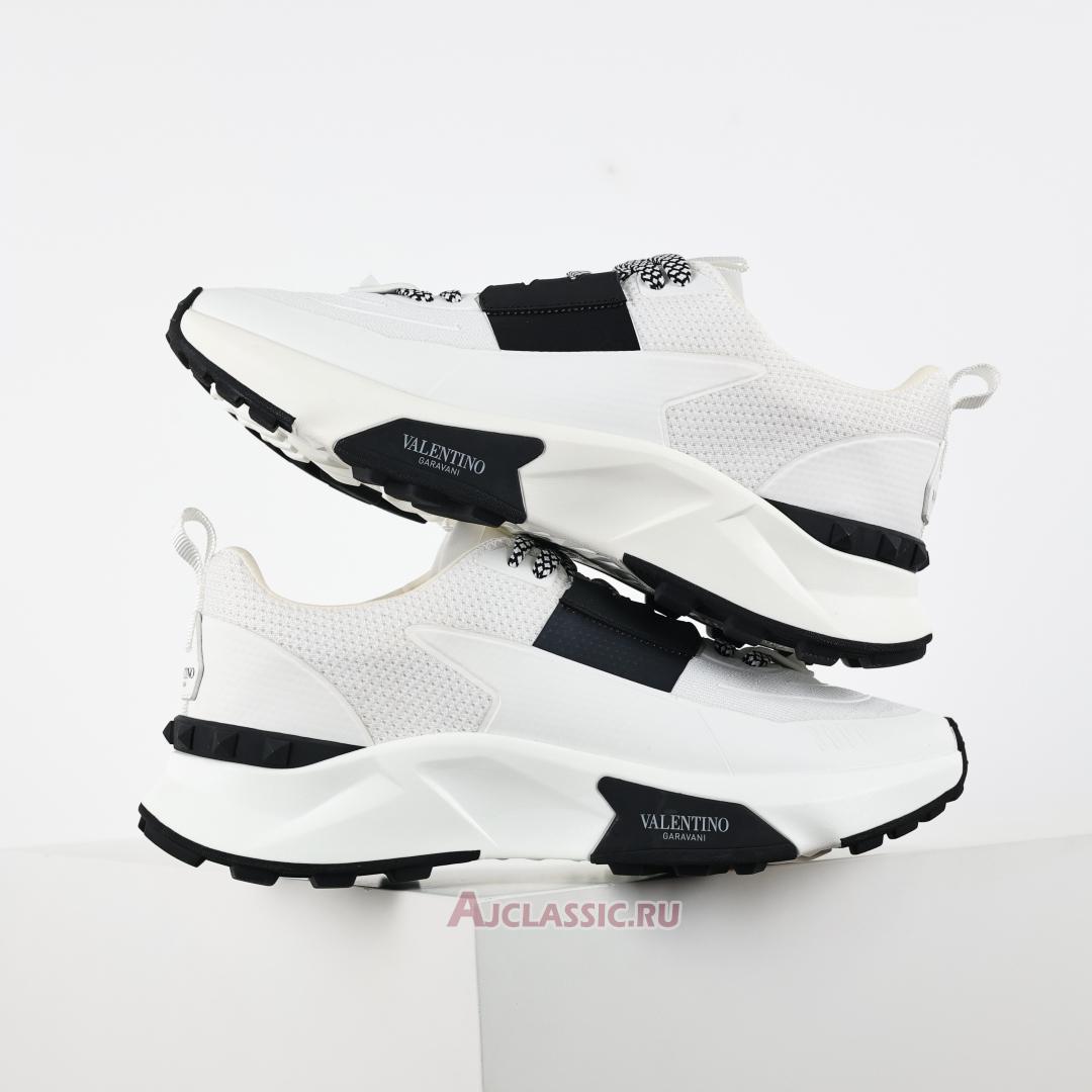 New Valentino Garavani True Act Low-Top Sneaker "White Black" 5Y2S0H96PTN_6L0 Shoes