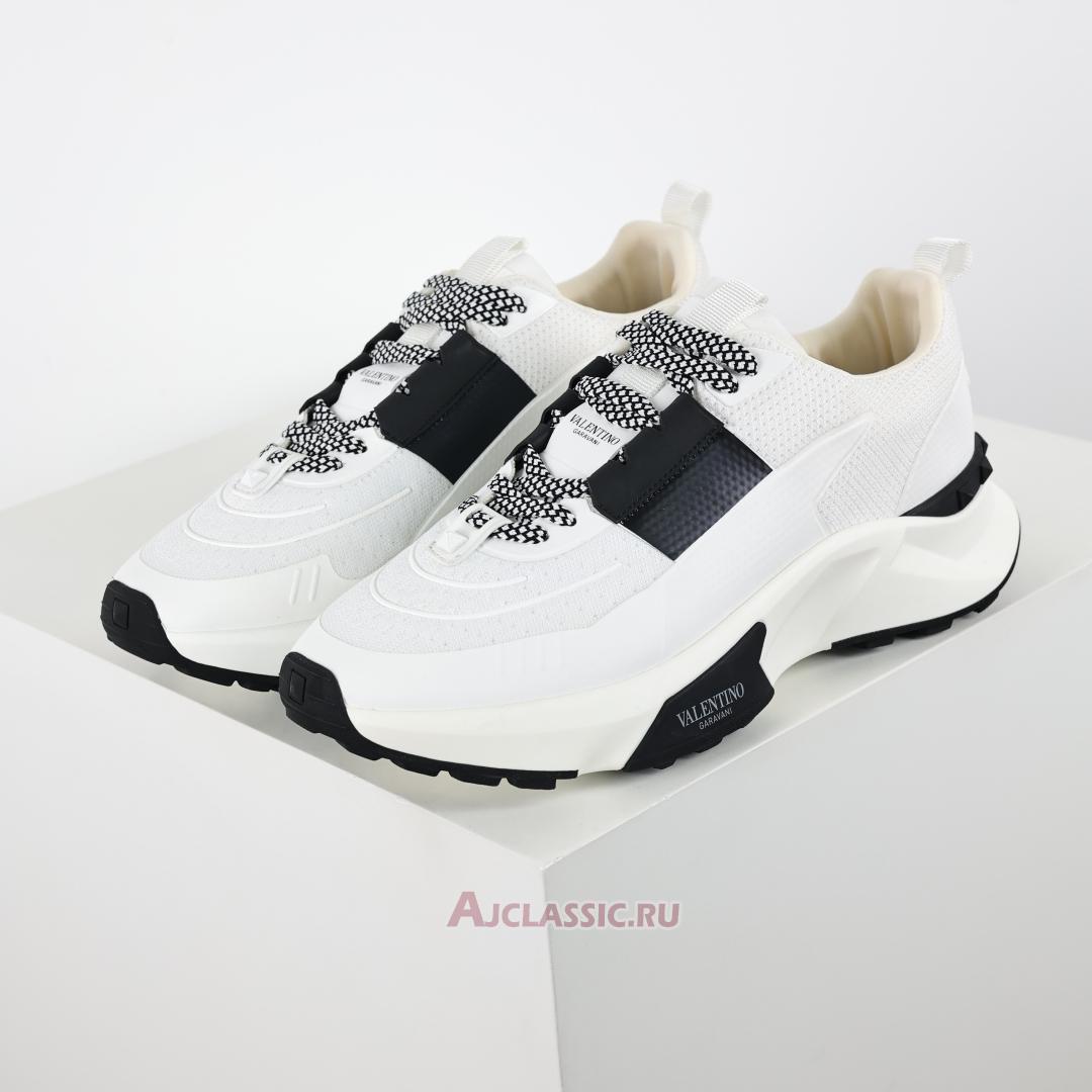 New Valentino Garavani True Act Low-Top Sneaker "White Black" 5Y2S0H96PTN_6L0 Shoes