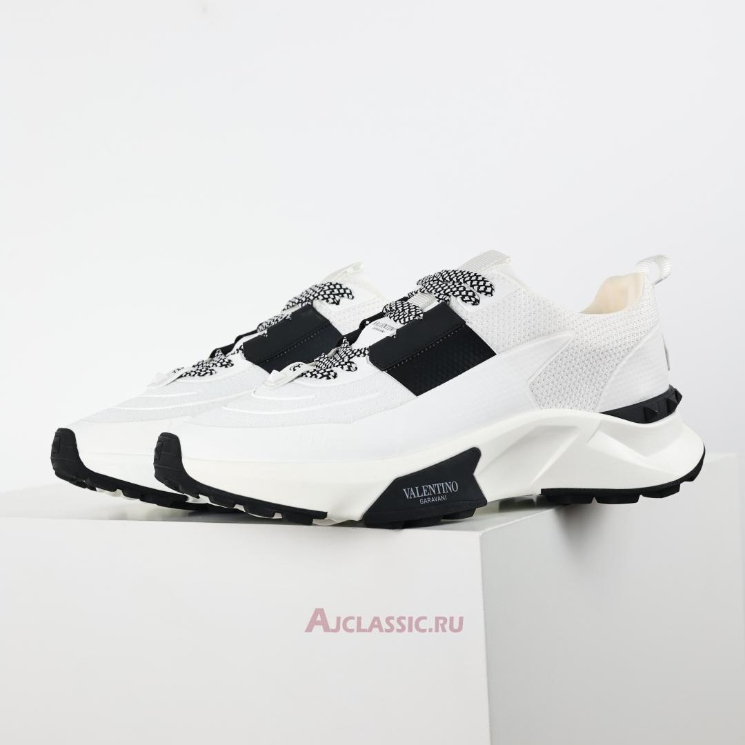 New Valentino Garavani True Act Low-Top Sneaker "White Black" 5Y2S0H96PTN_6L0 Shoes