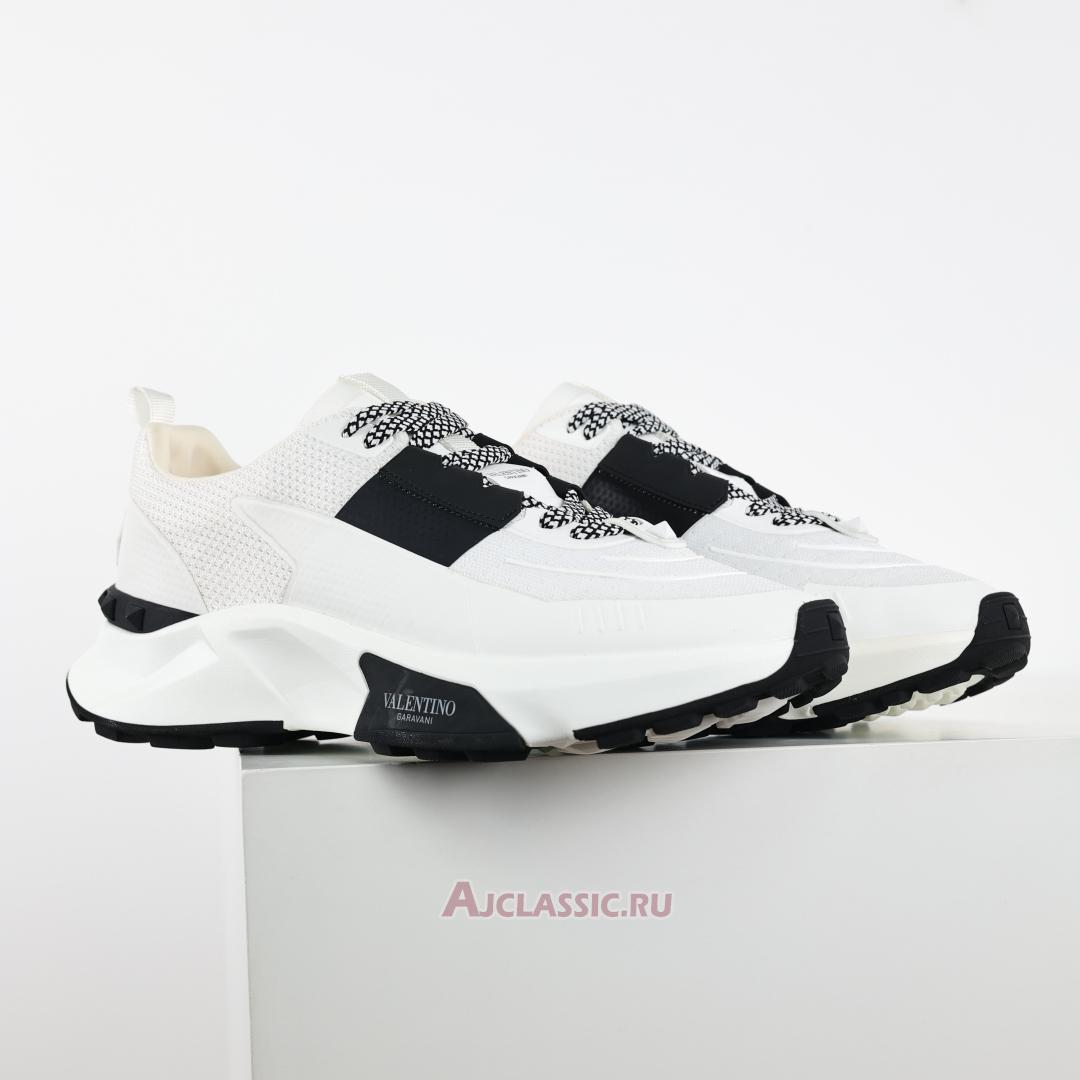 New Valentino Garavani True Act Low-Top Sneaker "White Black" 5Y2S0H96PTN_6L0 Shoes
