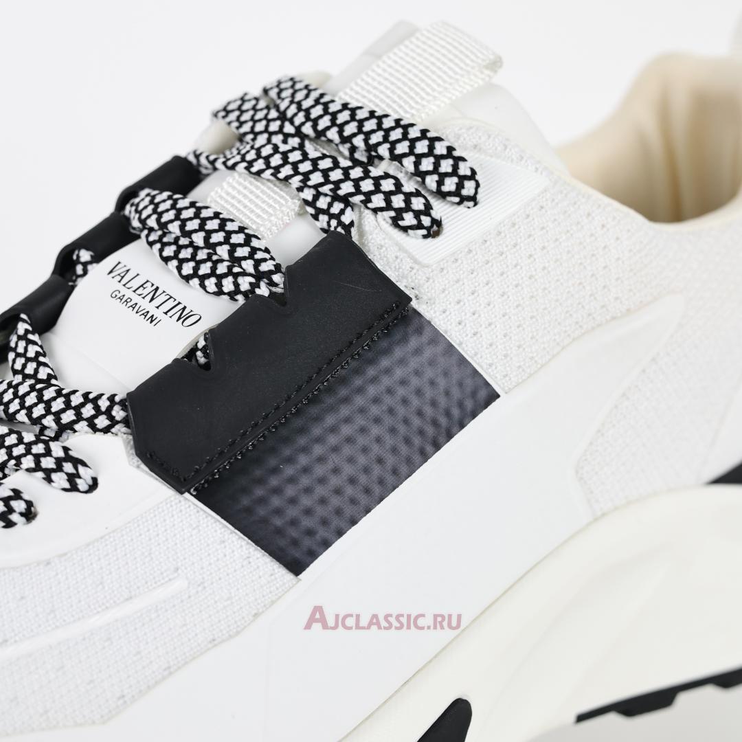 New Valentino Garavani True Act Low-Top Sneaker "White Black" 5Y2S0H96PTN_6L0 Shoes
