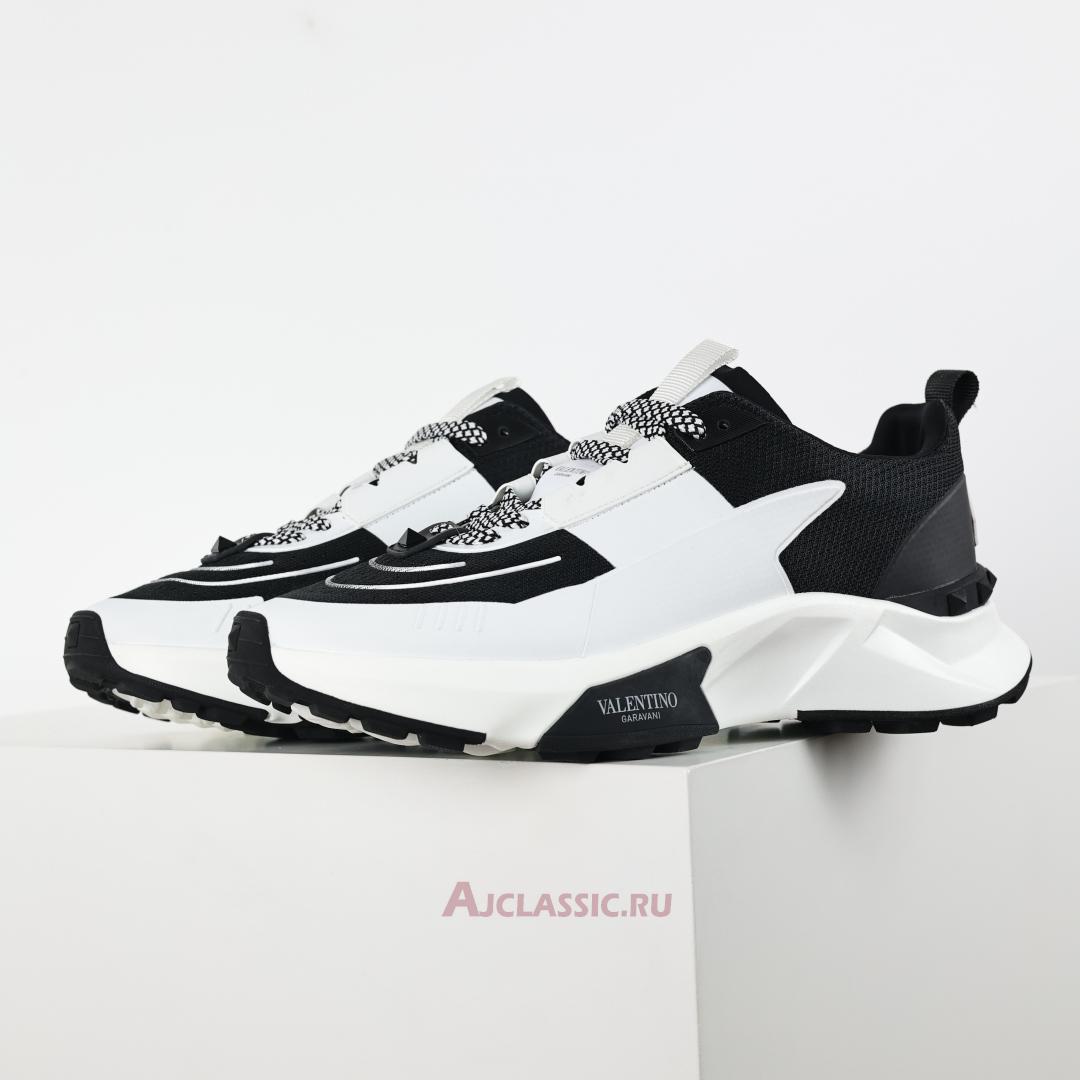 New Valentino Garavani True Act Low-Top Sneaker "Black White" 5Y2S0H96PTN_0NI Shoes