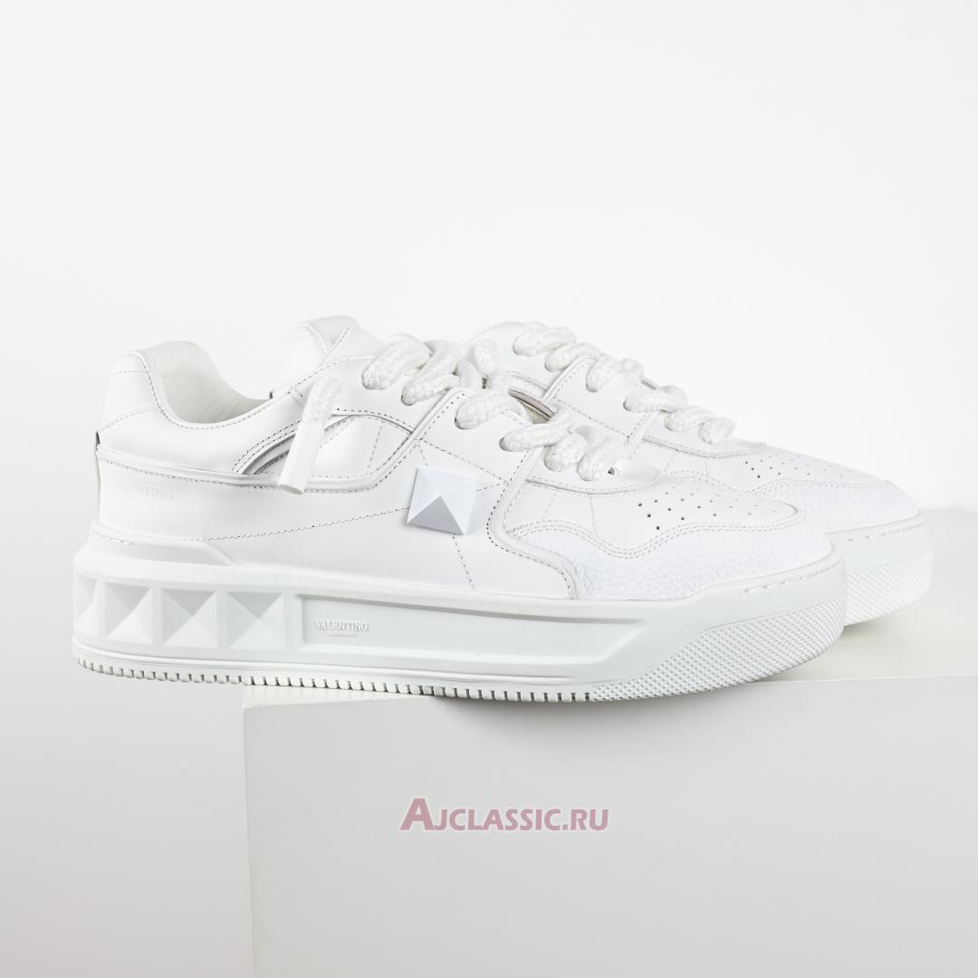 New Valentino Garavani ONE STUD XL Low-Top Sneaker "White" 5Y2S0G37XTM_0BO Shoes