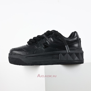 Buy Valentino Garavani ONE STUD XL Low-Top Sneaker Black Black 5Y2S0G37XTM_0NO Quality Reps Replicas Shoes