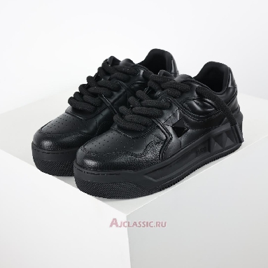 Buy Valentino Garavani ONE STUD XL Low-Top Sneaker Black Black 5Y2S0G37XTM_0NO Quality Reps Replicas Shoes
