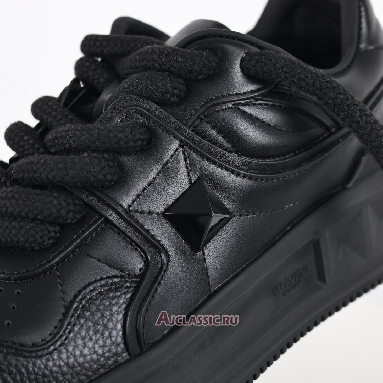 Buy Valentino Garavani ONE STUD XL Low-Top Sneaker Black Black 5Y2S0G37XTM_0NO Quality Reps Replicas Shoes