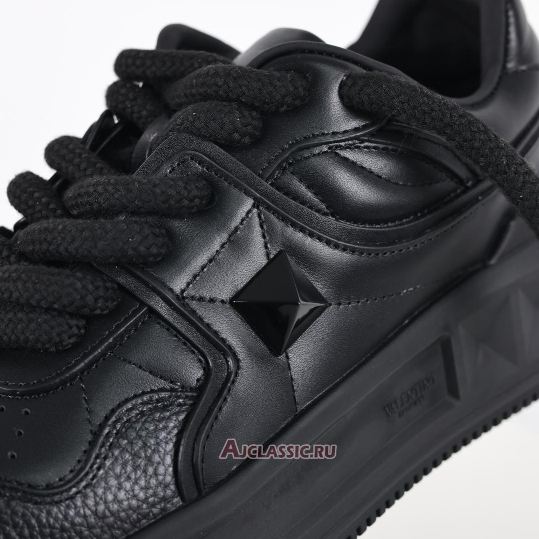 New Valentino Garavani ONE STUD XL Low-Top Sneaker "Black" 5Y2S0G37XTM_0NO Shoes