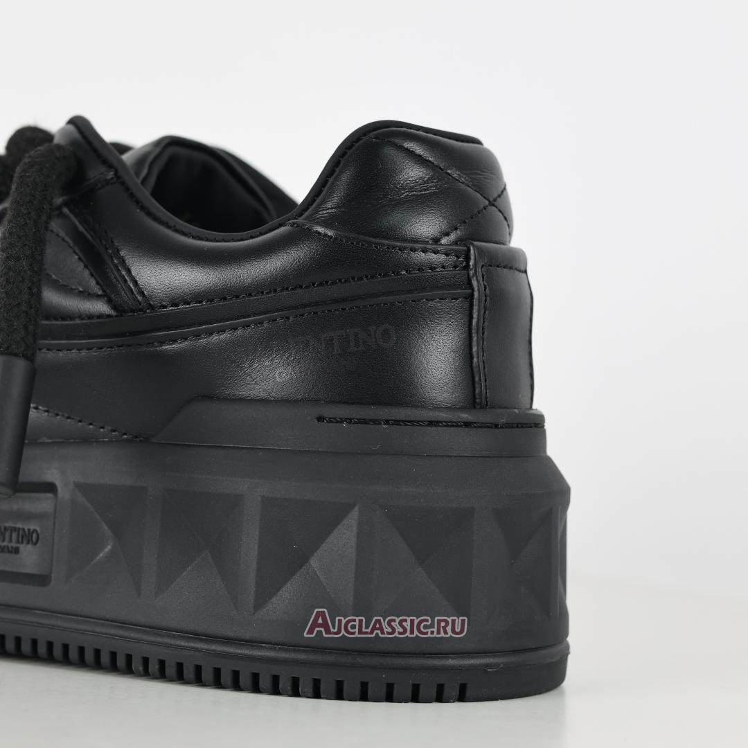 New Valentino Garavani ONE STUD XL Low-Top Sneaker "Black" 5Y2S0G37XTM_0NO Shoes