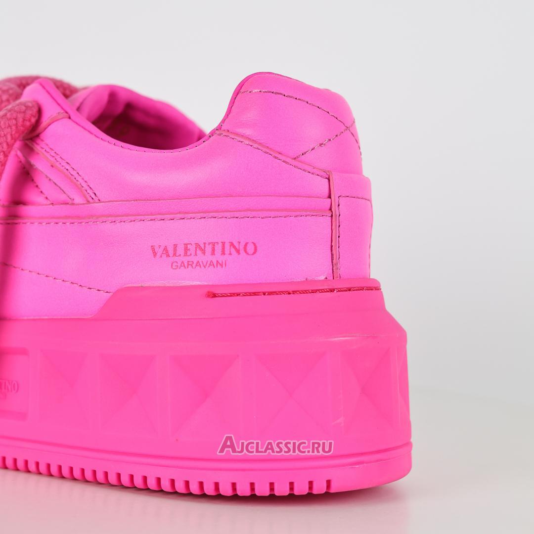 New Valentino Garavani ONE STUD XL Low-Top Sneaker "Pink" 1W0S0FQ4XTM_UWT Shoes