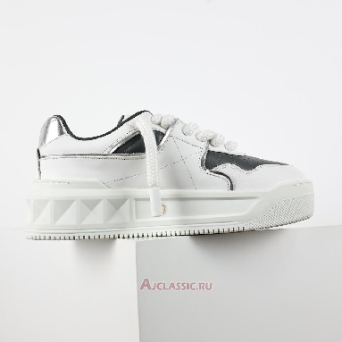 Buy Valentino Garavani ONE STUD XL Low-Top Sneaker White Grey Grey 5Y2S0E71NWN_0N2-2 Quality Reps Replicas Shoes