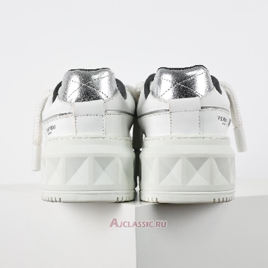 Buy Valentino Garavani ONE STUD XL Low-Top Sneaker White Grey Grey 5Y2S0E71NWN_0N2-2 Quality Reps Replicas Shoes
