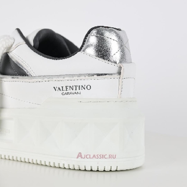 Buy Valentino Garavani ONE STUD XL Low-Top Sneaker White Grey Grey 5Y2S0E71NWN_0N2-2 Quality Reps Replicas Shoes