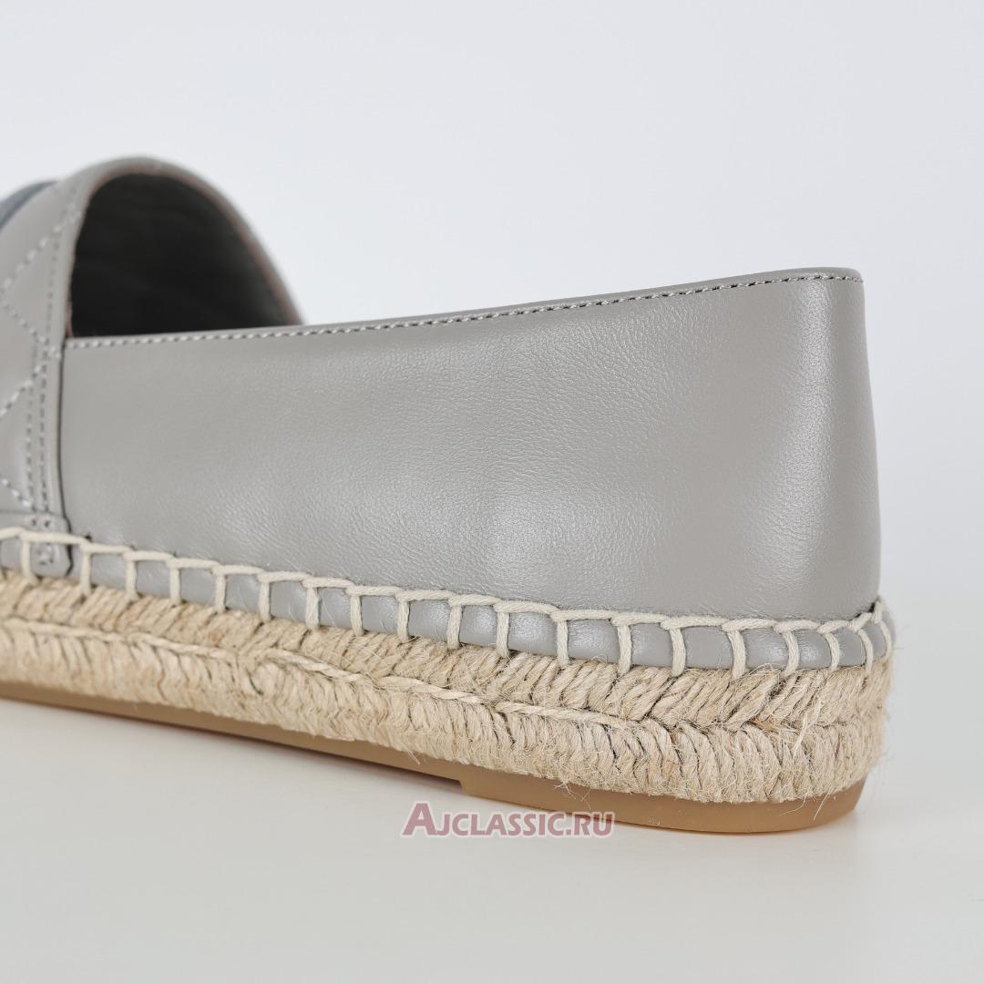New Chanel Lambskin Quilted CC Espadrilles "Grey" CC-0602N-0001 Shoes