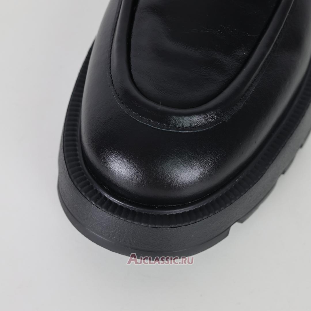 New Chanel Shiny Calfskin Logo Loafers "Black" G46112-B18839-94305-2 Shoes