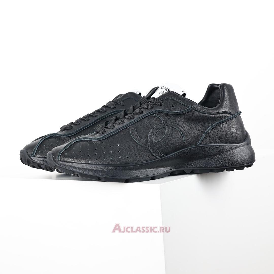New Chanel Cruise Collection Sneakers Low Cut Calfskin "Black" G46252-B19203-94305 Shoes