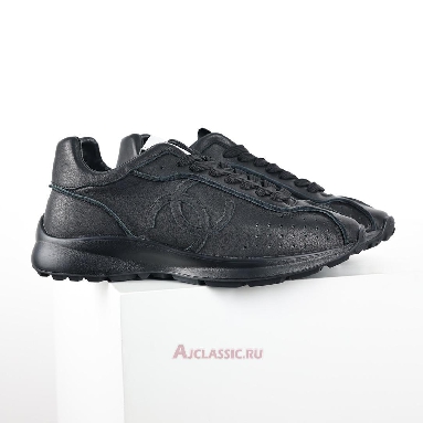 Buy Chanel Cruise Collection Sneakers Low Cut Calfskin Black Black G46252-B19203-94305 Quality Reps Replicas Shoes