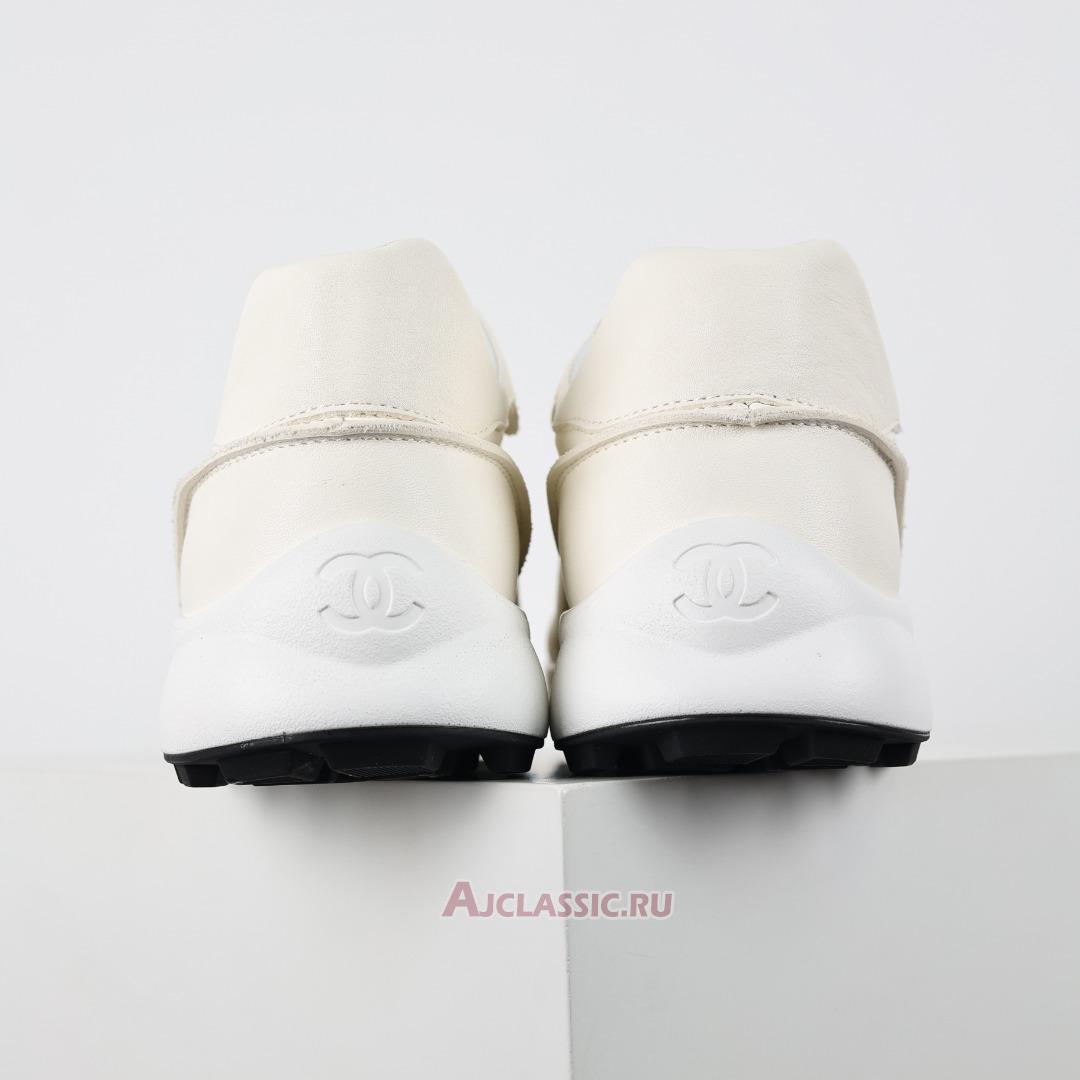 New Chanel Cruise Collection Sneakers Low Cut Calfskin "White" G46252-B19203-NACUT-2 Shoes