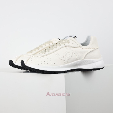 Buy Chanel Cruise Collection Sneakers Low Cut Calfskin White White G46252-B19203-NACUT-2 Quality Reps Replicas Shoes