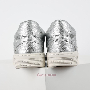 Buy Chanel Laminated Calfskin CC Sneakers Silver Silver G39792-Y56368-K5451-4 Quality Reps Replicas Shoes