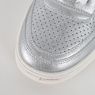 Buy Chanel Laminated Calfskin CC Sneakers Silver Silver G39792-Y56368-K5451-4 Quality Reps Replicas Shoes