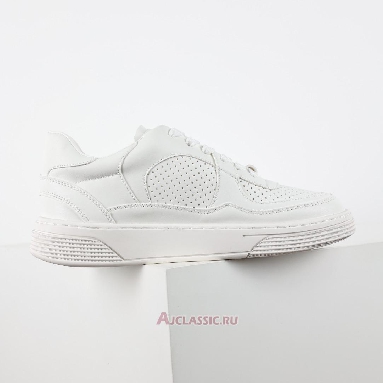 Buy Chanel 23 A Collection Leather Sneakers White White G45079-B13302-NP503 Quality Reps Replicas Shoes